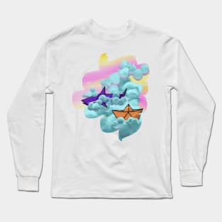 Origami Dreams Long Sleeve T-Shirt